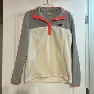 Columbia Benton Springs Half Snap Pullover — Size Large women’s — lightly worn